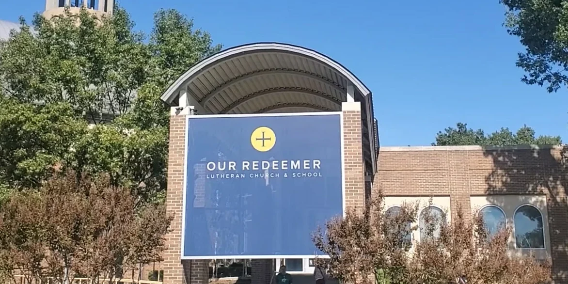 Our Redemer Lutheran School Facade - Banner for School Calendar Page