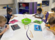 pre-k children at desks